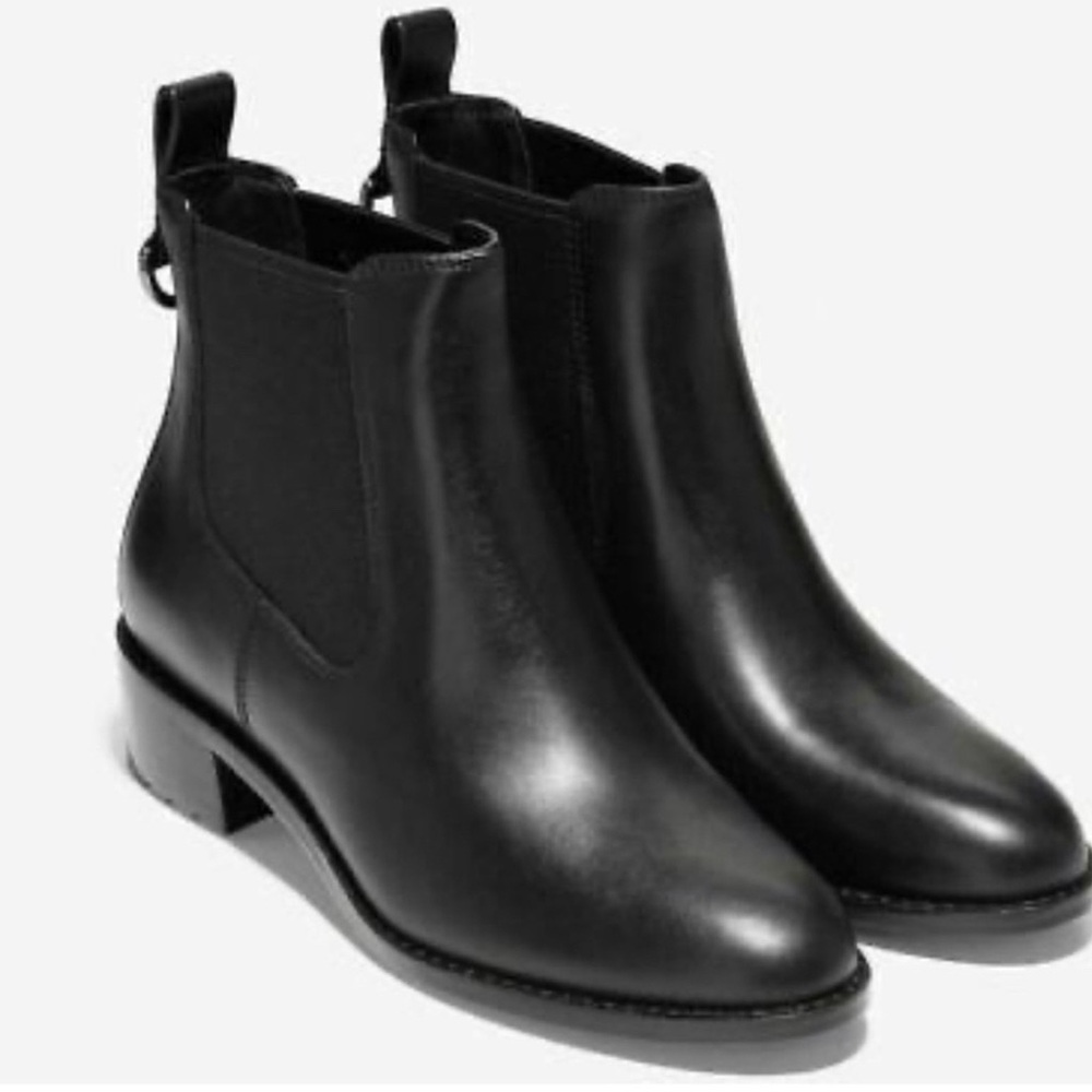 Cole Hahn Chelsea Black Boots - Sz 8 (EUC/like new!) - was $225